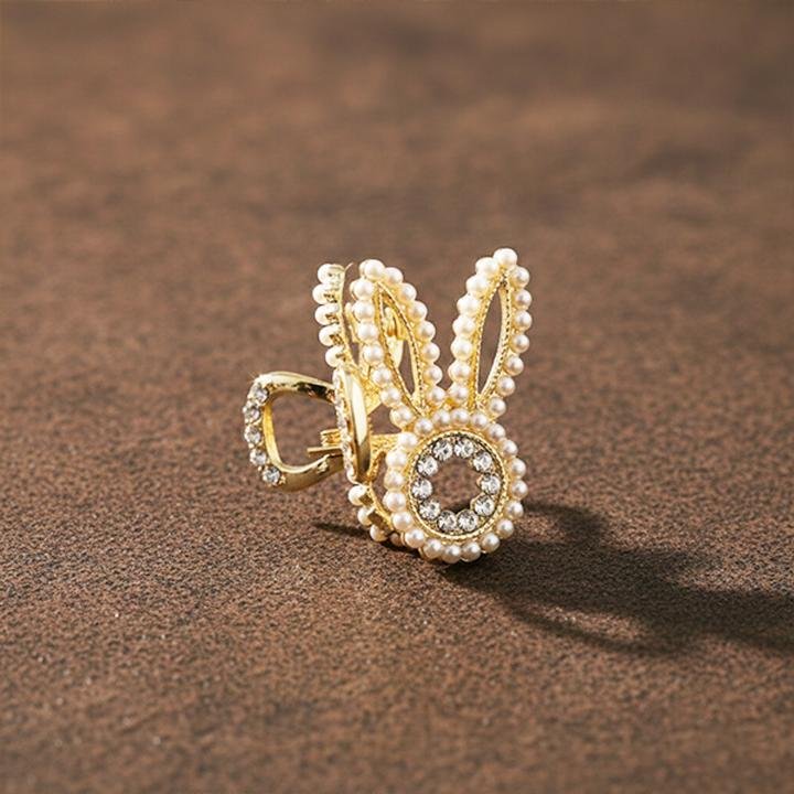 Pearl Bunny Hair Clutcher