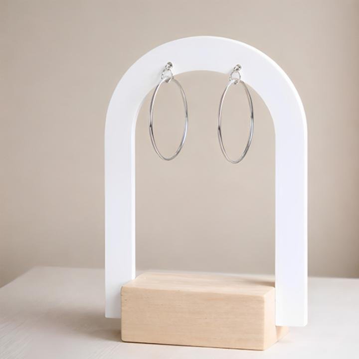 Glimmering Hoops