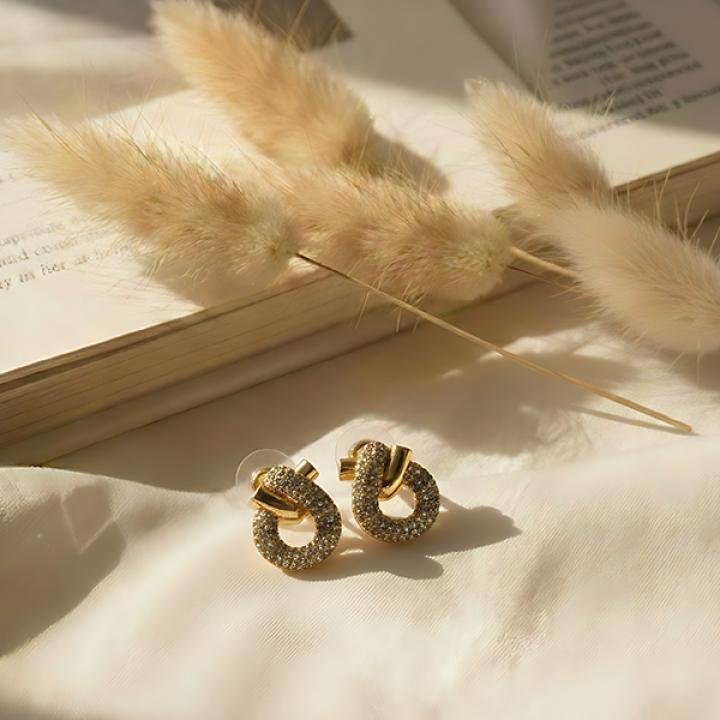 Elegant Ember Earrings